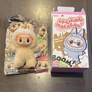 New with box Popmart The Monsters Labubu Exciting Macaron Soymilk
